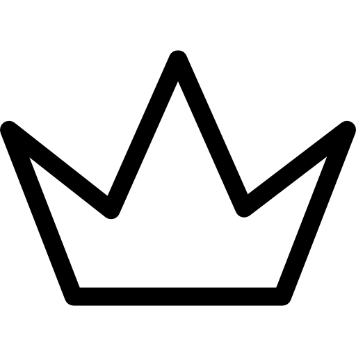 Simple crown outline